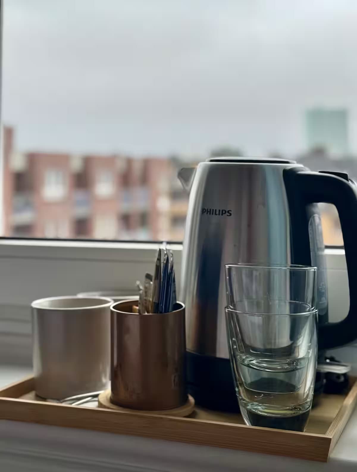 Wasserkocher und Teestation