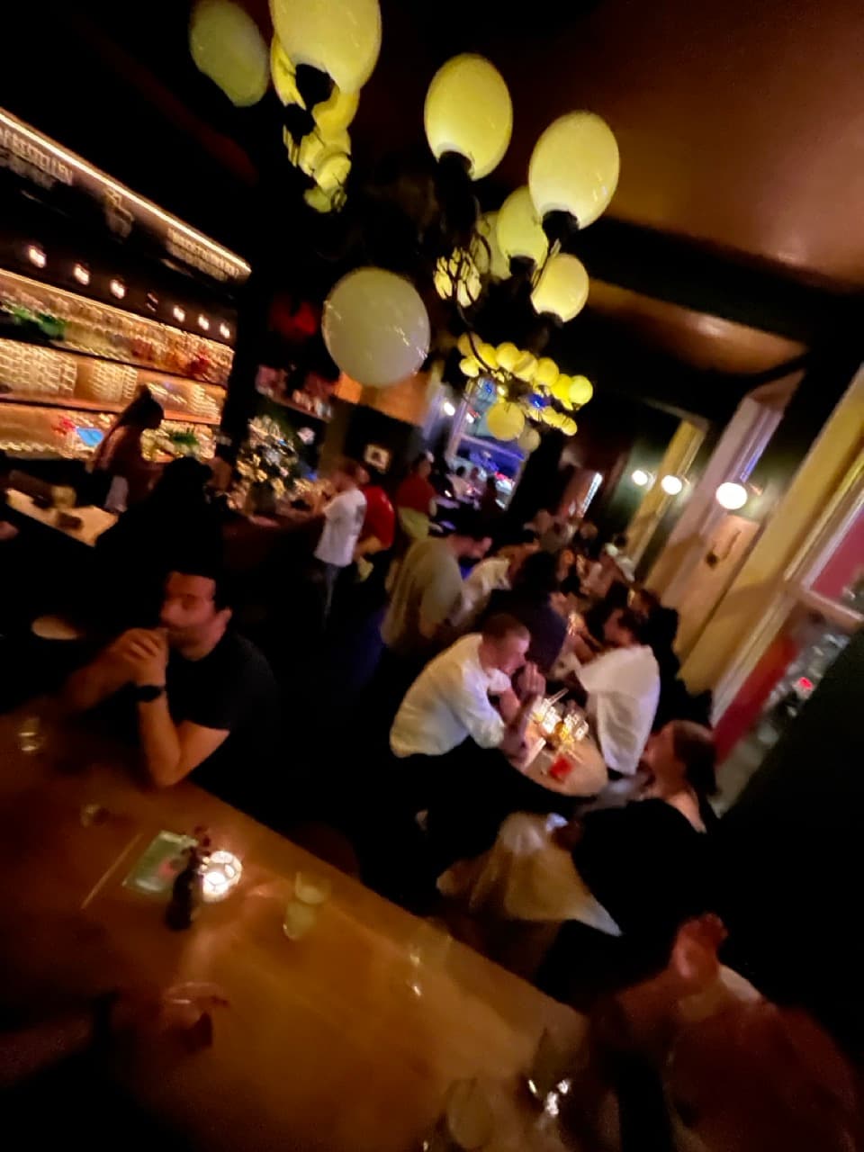 Belebtes Restaurant in Ottensen